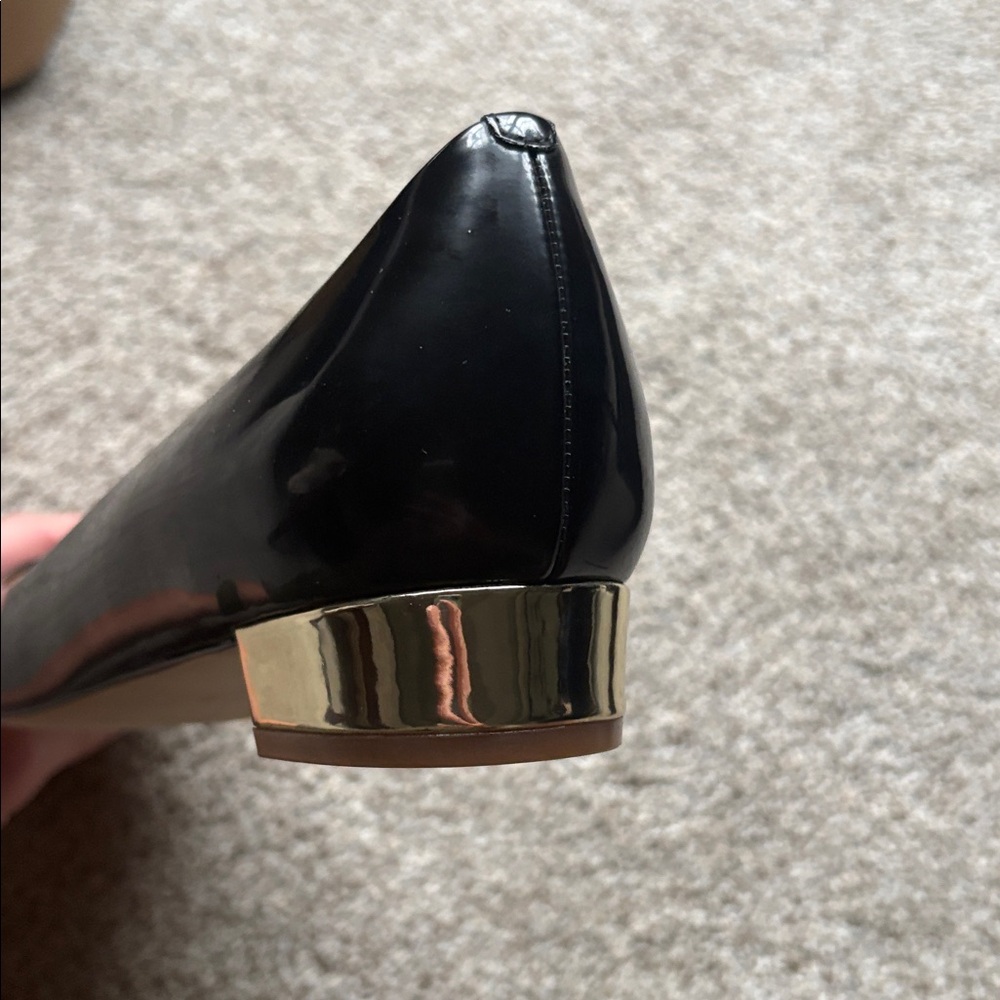 J. Crew Women's Glossy Black Flats - Picture 6 of 8